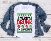 Ugly Christmas Sweaters (12 Designs)/ Transfer