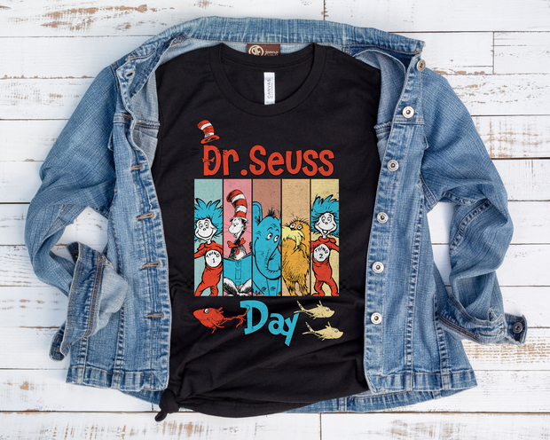 Dr. Seuss Day/ Transfer-3 Different Styles
