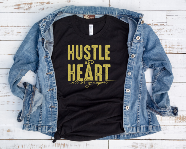 Hustle and Heart (1-Color)