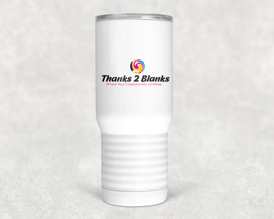 Sublimation 20 oz. Tall White Vacuum Insulated Tumbler