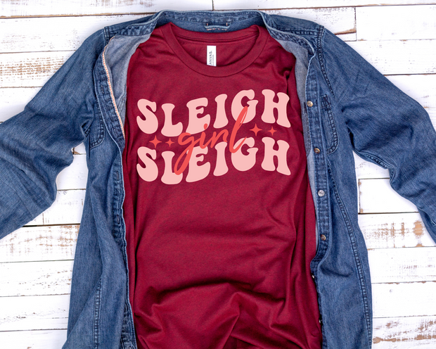 Sleigh Girl Sleigh/ Transfer