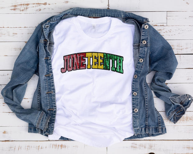 Juneteenth Sequin Patch