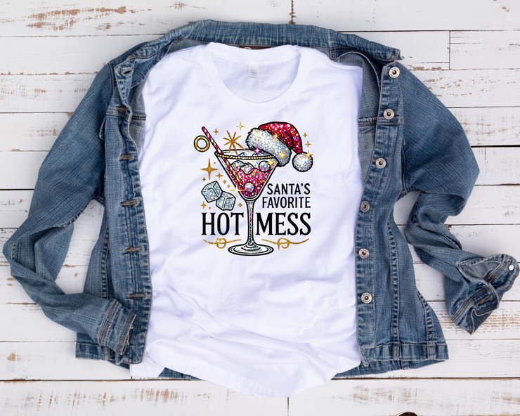 Santa's Favorite Hot Mess/ Transfer