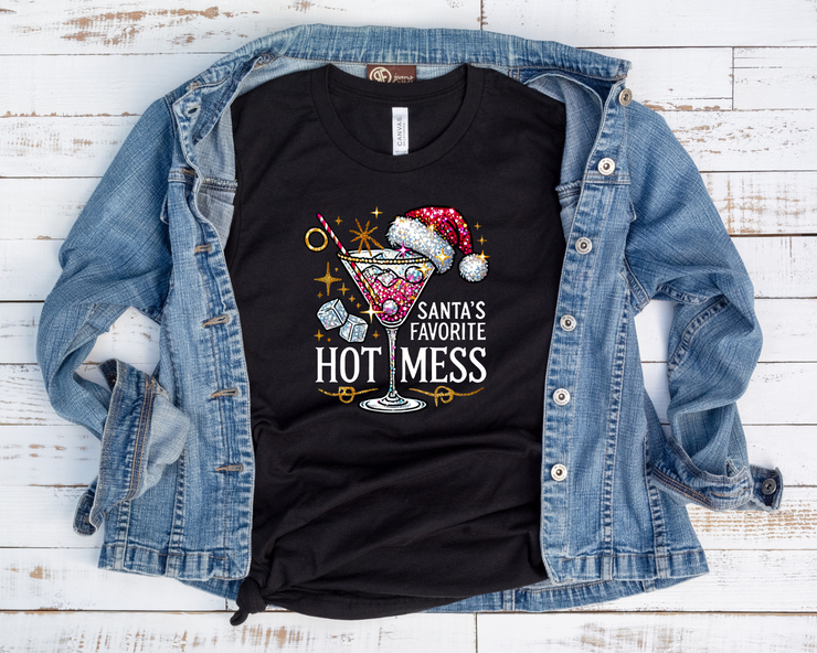 Santa's Favorite Hot Mess/ Transfer