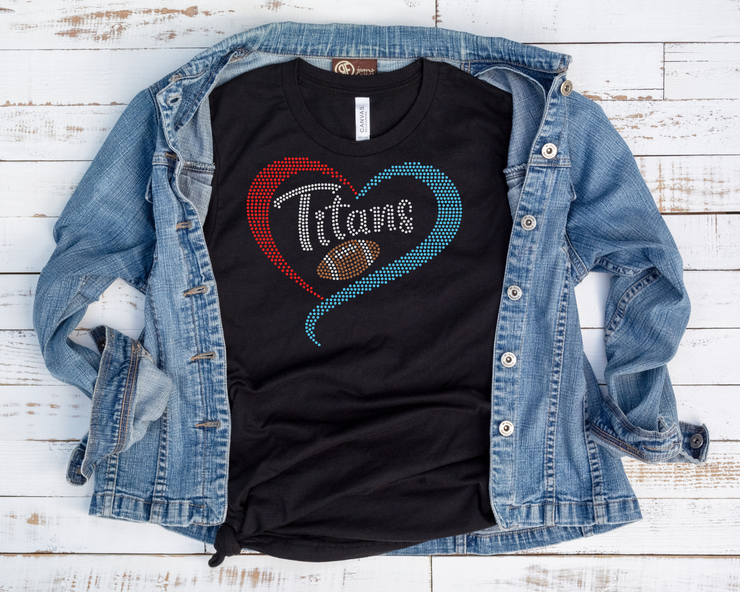 Football Rhinestone Transfer-Adult Sized (32 teams)