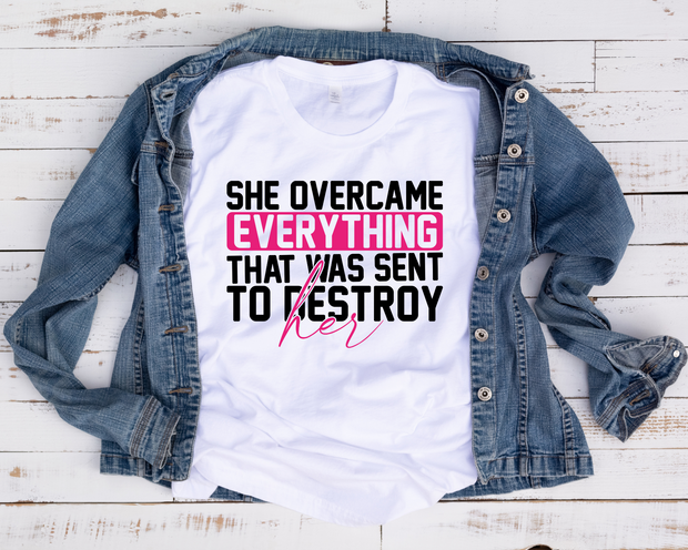 She Overcame Everything/ Transfer