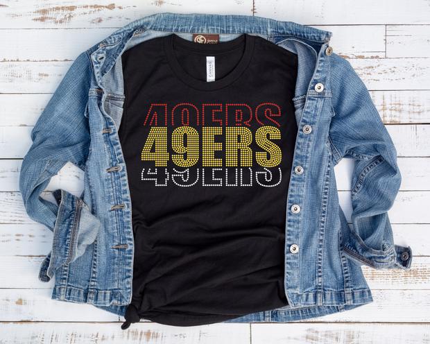Football Teams Rhinestone Transfer-Adult Sized (32 teams)