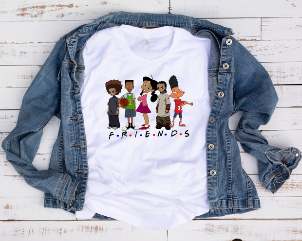 Black Cartoon TV Friends/ Transfer