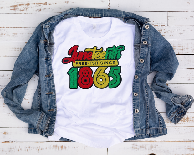 Juneteenth Chenille Patch