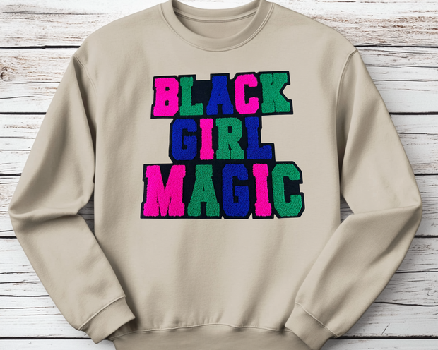 Black Girl Magic Chenille Patch