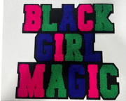 Black Girl Magic Chenille Patch