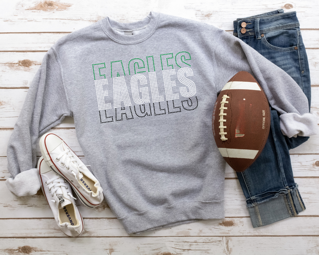 Football Teams Rhinestone Transfer-Adult Sized (32 teams)