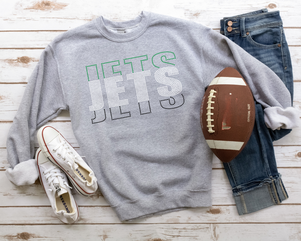 Football Teams Rhinestone Transfer-Adult Sized (32 teams)