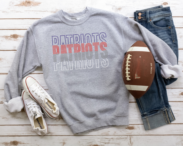 Football Teams Rhinestone Transfer-Adult Sized (32 teams)