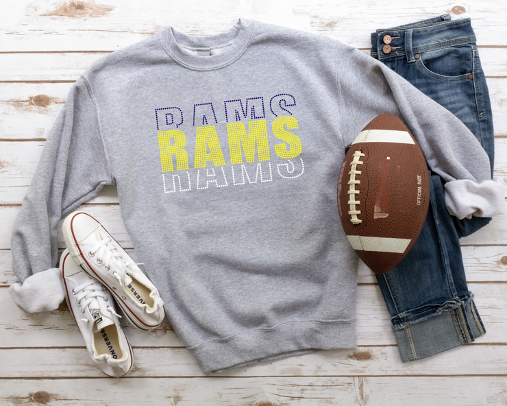 Football Teams Rhinestone Transfer-Adult Sized (32 teams)