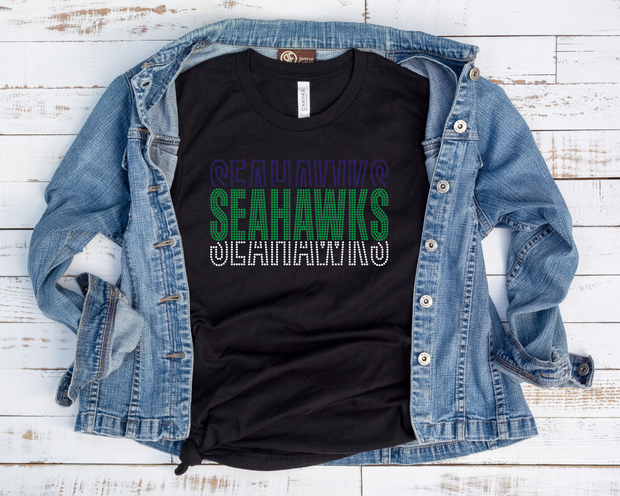 Football Teams Rhinestone Transfer-Adult Sized (32 teams)