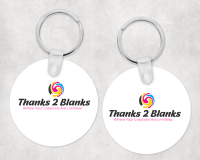 Sublimation Round Keychain (2.5 inch)