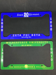 Sublimation License Plate Frame