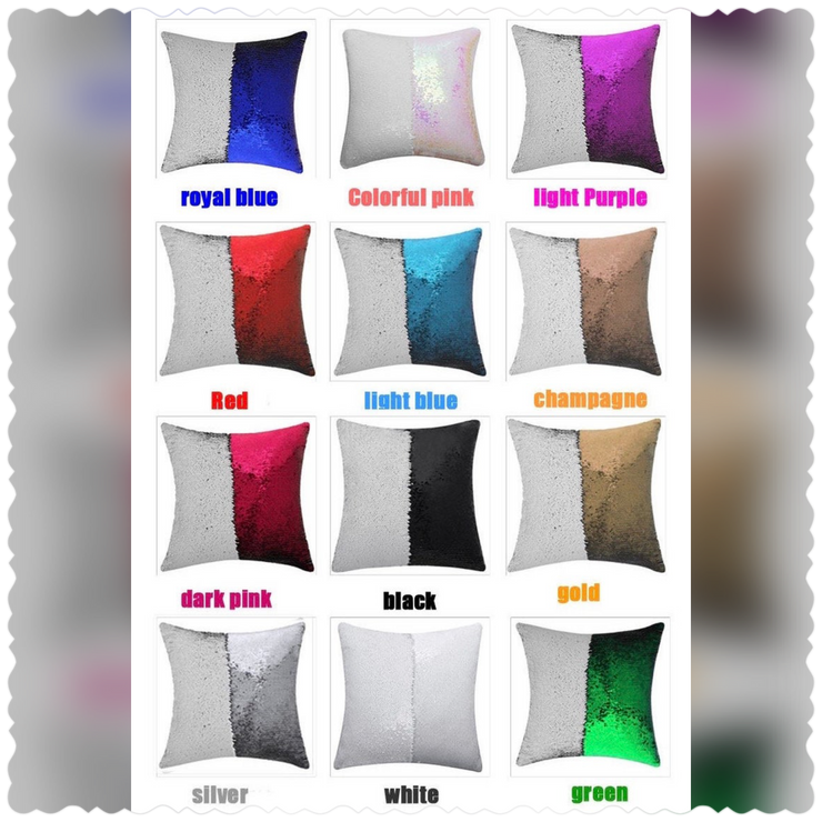 Sublimation Sequin Pillowcase