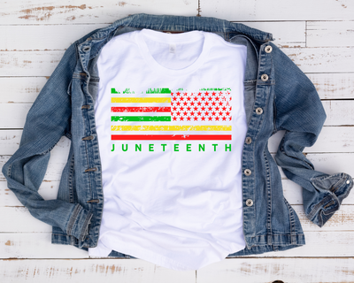 Juneteenth Flag/ Transfer