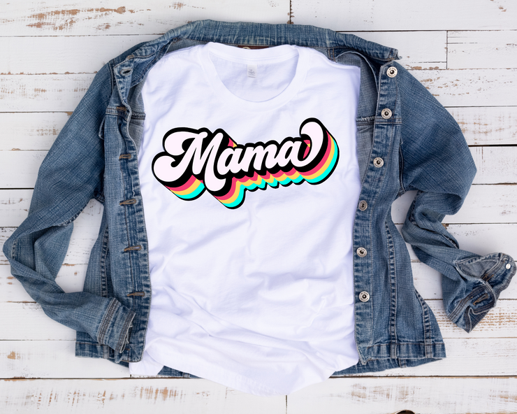 Mama (Retro Font)/ Transfer