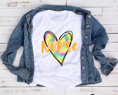 Nurse Tie Die/ Transfer