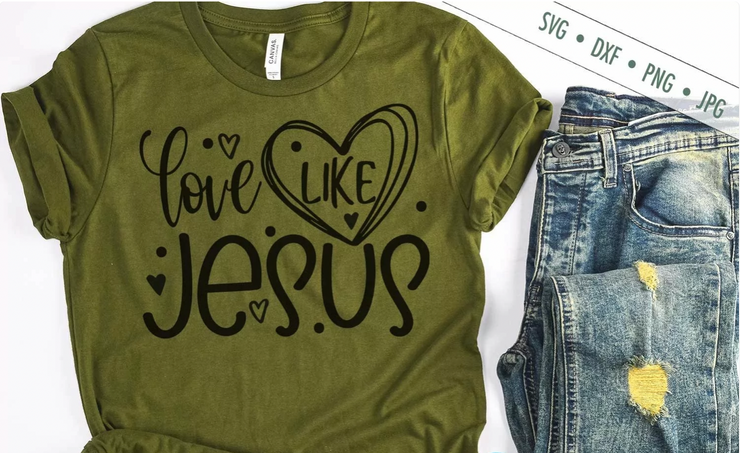 Love Like Jesus Design