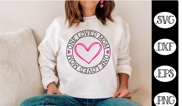 One Loved Mom Design