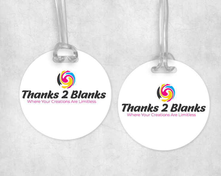 Sublimation Luggage Tag