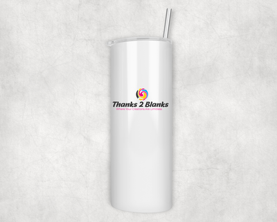 Sublimation 20 oz Skinny Tumbler